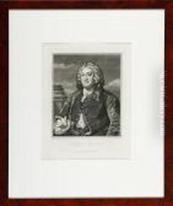 Martin Folkes. Engraving. 37 X 25 Cm Martin Folkes. Engraving. 37 X 25 Cm