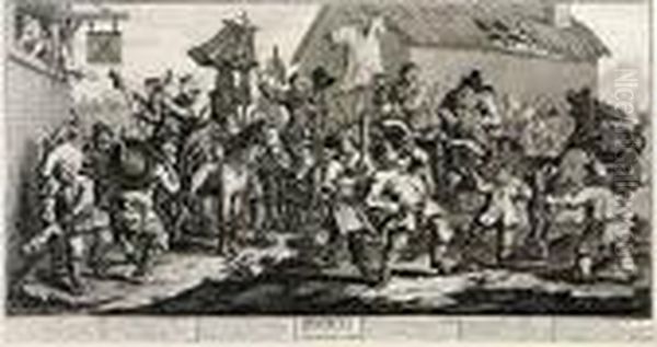 Hudibras Encounters The Skimmington - view 1