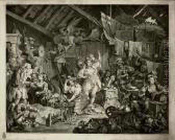 Strolling Actresses Dressing In A Barn (paulson 150) - view 1