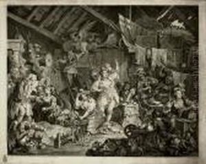 Strolling Actresses Dressing In A Barn (paulson 150)