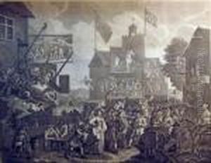 Southwark Fair by William Hogarth
