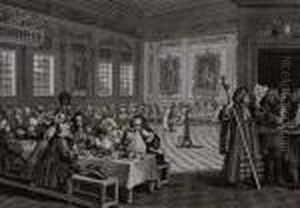 A Group Of Twenty Prints Including A Rake's Progress And Industryand Idleness