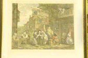 Engraving After An Original By Hogarth by William Hogarth
