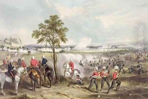 The Battle of Goojerat on 21st February 1849