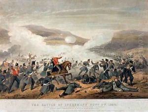 The Battle of Inkermann on 5th November by Henry Martens