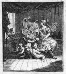 Notes In Pencil On Verso [f15102, F15103], 120 X 105mm. by William Hogarth