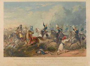 Charge of the 3rd Kings Own Light Dragoons at the Battle of Chillianwala on the 13th of January