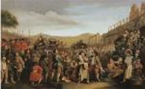 The Execution Of Thom Idle At Tyburn - view 1