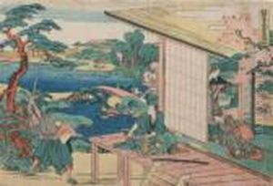 Act Two From The Play "kanadehon Chushingura"