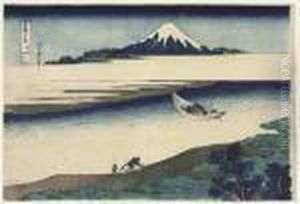 Bushu Tamagawa (the Tama River In Musashi Province) by Katsushika Hokusai