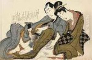 Sanbaso Performer by Katsushika Hokusai