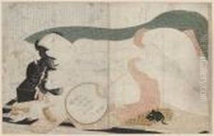 Liebespaar by Katsushika Hokusai