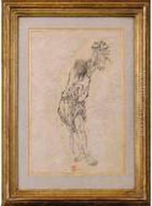 Dessin A L'encre Encadre
