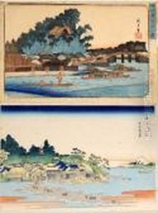 Views Offuji by Katsushika Hokusai