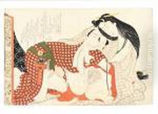 A Couple Making Love, The
Woman Just Out Of Her Bath After Washing Her Hair - view 1