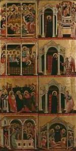 Tryptic of the Virgin 3 by di Cesi Maestro