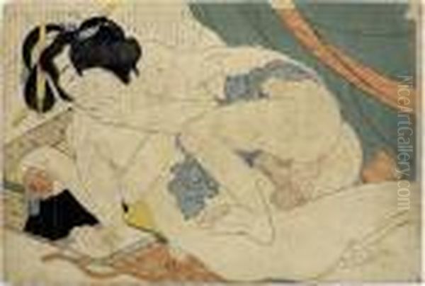From The Album Fukujuso, Shunga - view 1