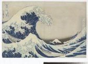 Kanagawa Oki Nami Ura by Katsushika Hokusai