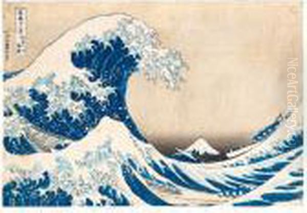 Kanagawa Oki Nami Ura (la Grande Vague A Kanagawa) - view 1