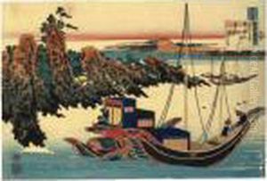 Otomo No Yakamochi From The
Series ````hyakunin Isshu Ubaga Etoki' (one Hundred Poems As Explained
By The Nurse) Otomo No Yakamochi From The
Series ````hyakunin Isshu Ubaga Etoki' (one Hundred Poems As Explained
By The Nurse)