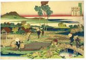 Tenchi Tenno From The Series 
````hyakunin Isshu Ubaga Etoki' (one Hundred Poems As Explained By The 
Nurse)