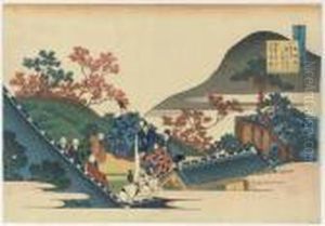 Teishin-ko, From The Series 
Hyakunin Isshu Uba Ga Etoki (thehundred Poems As Told By The Nurse)