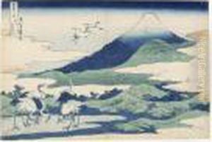 Soshu Umezawa Hidari. Le Fuji Vu D'umezawa, Province De Sagami Soshu Umezawa Hidari. Le Fuji Vu D'umezawa, Province De Sagami