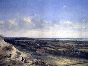 View of Haarlem from the Dunes by Jan van der Meer