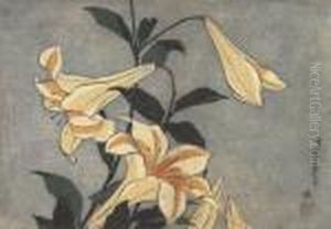 Grandes Fleurs by Katsushika Hokusai