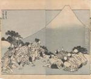 Nine Prints by Katsushika Hokusai
