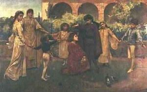 The Childhood of Dante by Jessie MacGregor