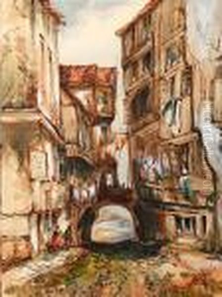 Italian Street Scene - view 1