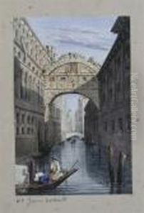 The Bridge Of Sighs, Venice by James Holland