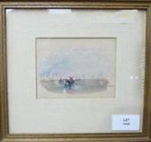 "venice" - Gondolas In The Lagoon by James Holland