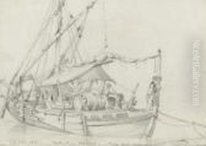 Shipping On The Riva Degli Schiavone; And Shipping From The Giardini Pubblici, Venice