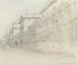 Dover House And Horse Guards With The Admiralty Beyond