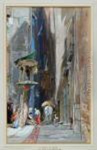 A Street In Genoa