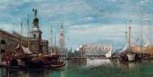 Doge's Palace And The Dogana, Venice by James Holland