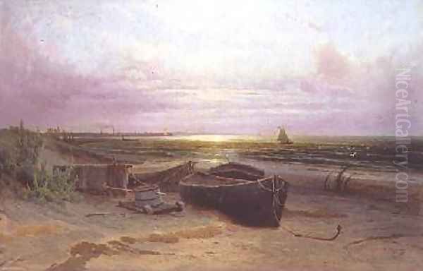 Beach at Narva Bay 1890 - view 1