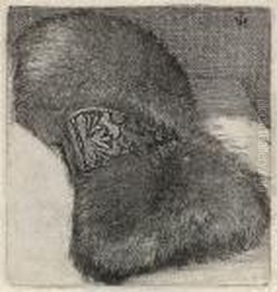 Muff With A Brocade Band - view 1