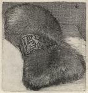 Muff With A Brocade Band