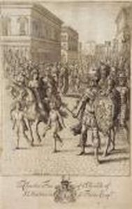 Escenasbelicas by Wenceslaus Hollar