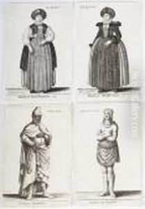 Ornatus Mulebris Anglicans On The Several Habits Of English Women by Wenceslaus Hollar