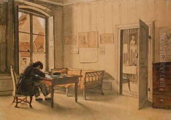 Erwin Speckter in his Munich Home - view 1