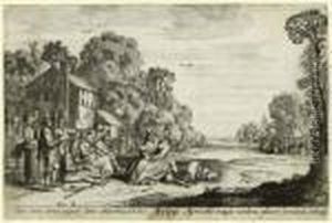 Aestas by Wenceslaus Hollar