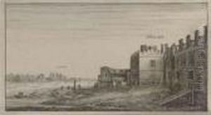View Of Lambeth From Whitehall