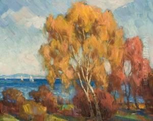 Birk Ved Fjorden by Thorolf Holmboe
