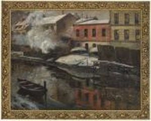 Fra Akerselven 1902 Fra Akerselven 1902