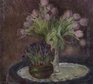 Tulipaner Og Krokus by Thorolf Holmboe