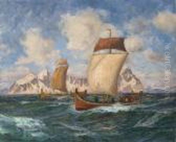 Sailing Boats In Freshbreeze - view 1